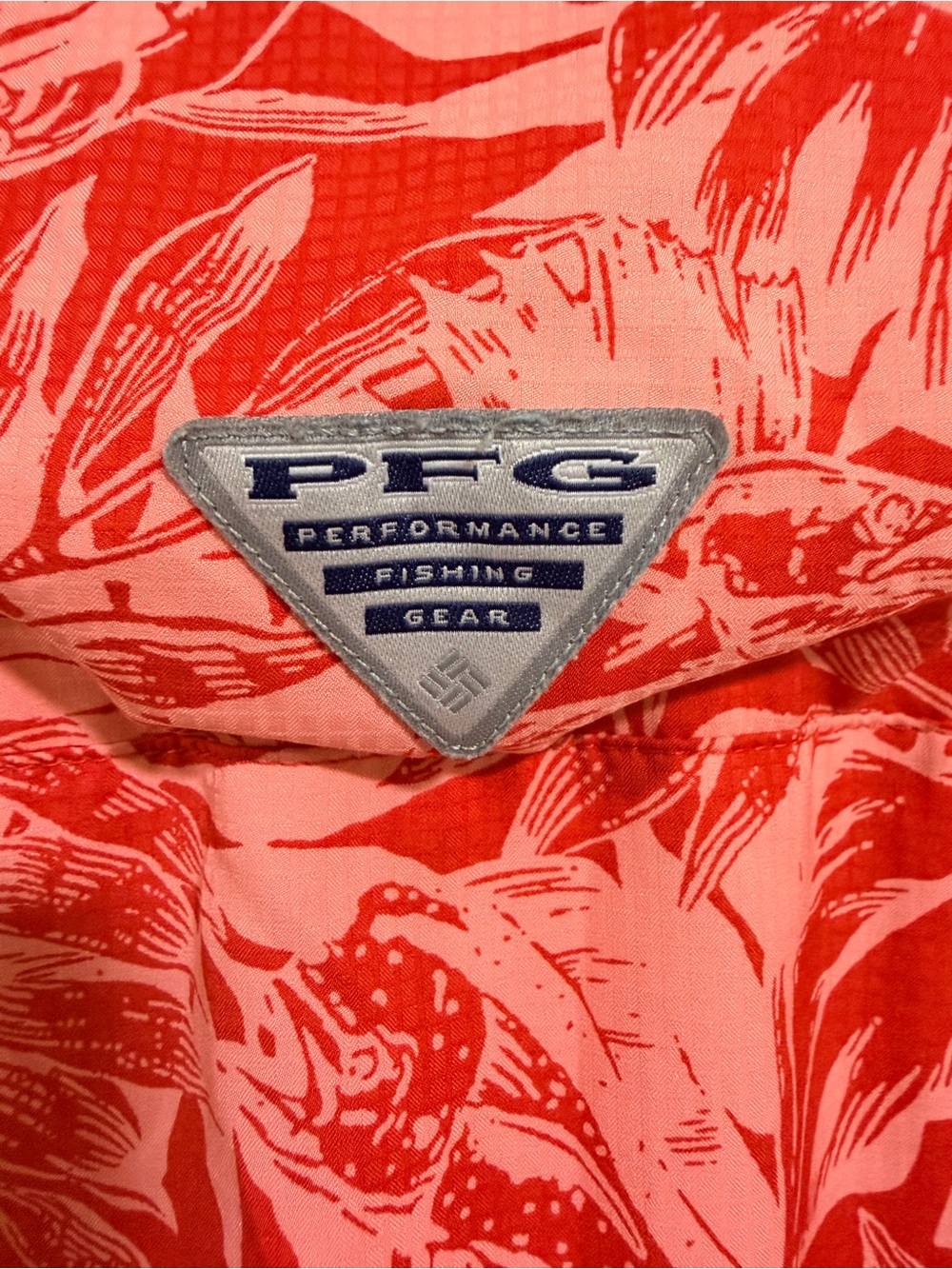 Columbia PFG Shirt Mens S Super Tamiami Button Up Omni Shade Tropical Outdoor - Picture 8 of 15